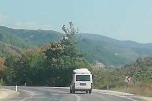 Bursa'da tehlikeli yolculuk!