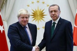 Cumhurbaşkanı Erdoğan, Boris Johnson ile görüştü