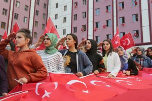 Türkiye'nin en büyük yurdundan Mehmetçiğe destek