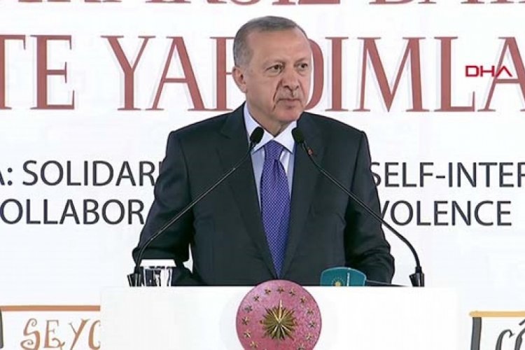 Erdoğan: Bizim binlerce yıllık tarihimizde sömürgecilik yoktur