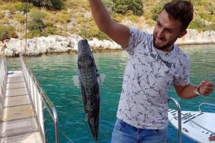 Teneke kutuyu parçaladı!