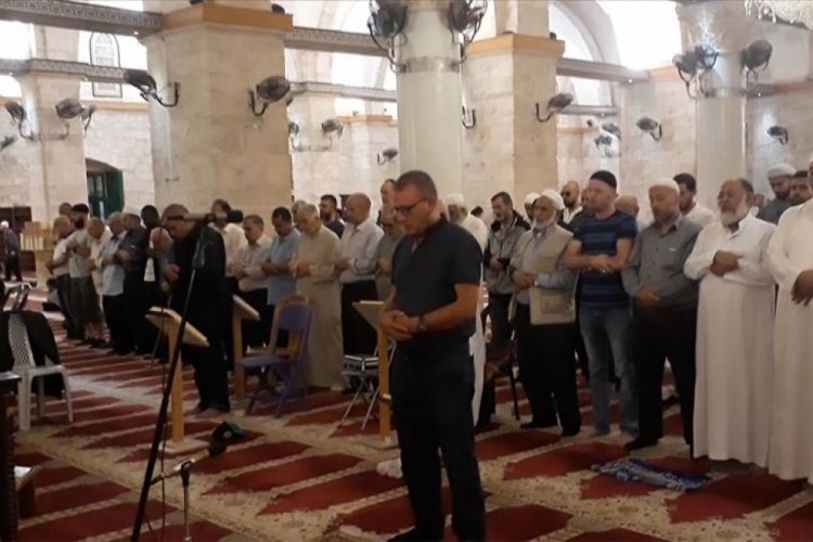 Mescid-i Aksa'da Nuri Pakdil için gıyabi cenaze namazı