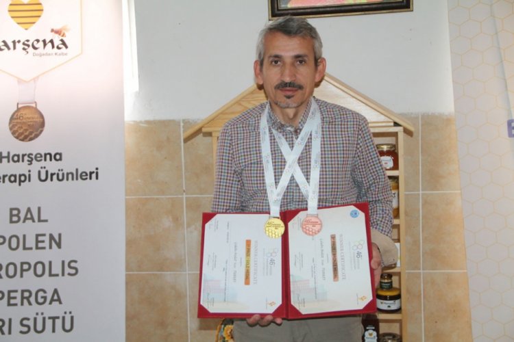 Amasyalı arıcı dünya birincisi ve üçüncüsü oldu