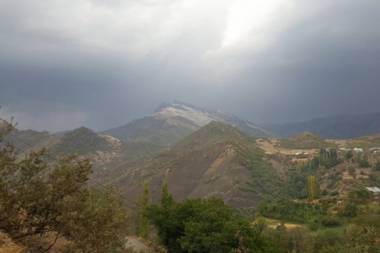 Kato Dağı'na kar yağdı