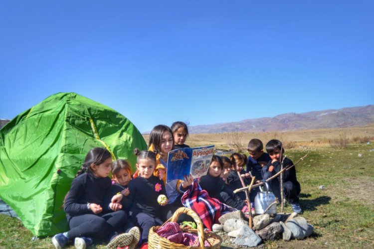 Sınıflarını doğaya taşıdılar