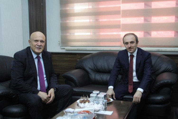 Vali Epcim'den Başkan Pekmezci'ye ziyaret