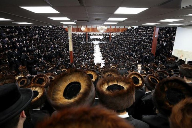 New York'ta Satmar Yahudileri Sukkot bayramını kutladı