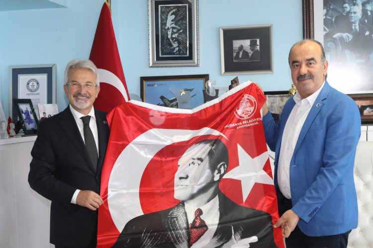 Bursa Mudanya kardeş kent Nilüfer'i ağırladı
