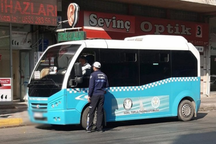 51 servis sürücüsüne ceza uygulandı