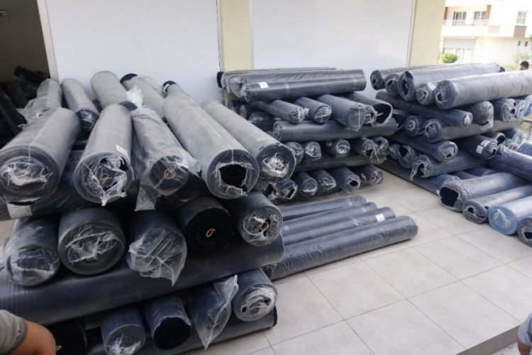 Bursa'da çalınan 3 milyon liralık kumaş bulundu