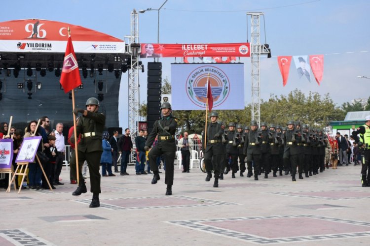 Bursa Gemlik'te 29 Ekim kutlaması