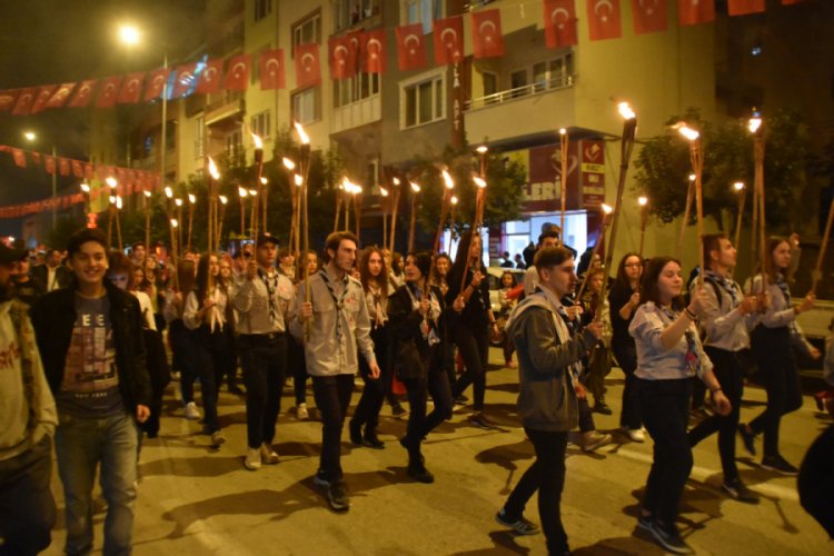 Bursa Gemlik'te Cumhuriyet coşkusu