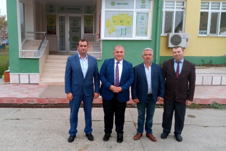 Bursa'da Yenişehir Kaymakamı Seyitoğlu'ndan Yağlı Tohumlar Tarım Kooperatifine ziyaret