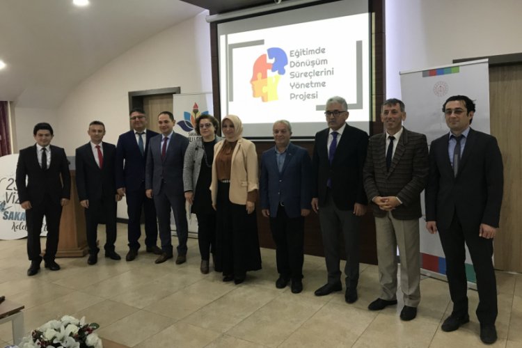 Eğitimde dönüşüm süreçlerini yönetme projesi toplantısı gerçekleşti