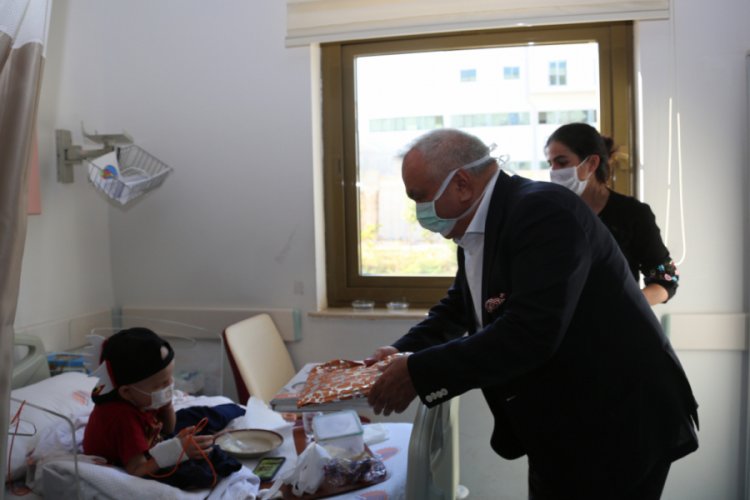 Tollu'dan lösemi hastası çocuklara moral