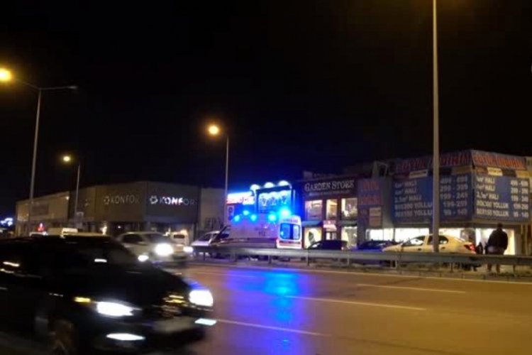 Bursa'da kaza yapan sürücü alkolmetreyi üflemek istemedi