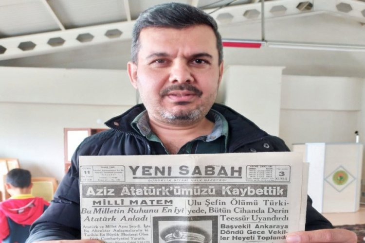 Atatürk'ün vefatını yayınlayan 81 yıllık gazete