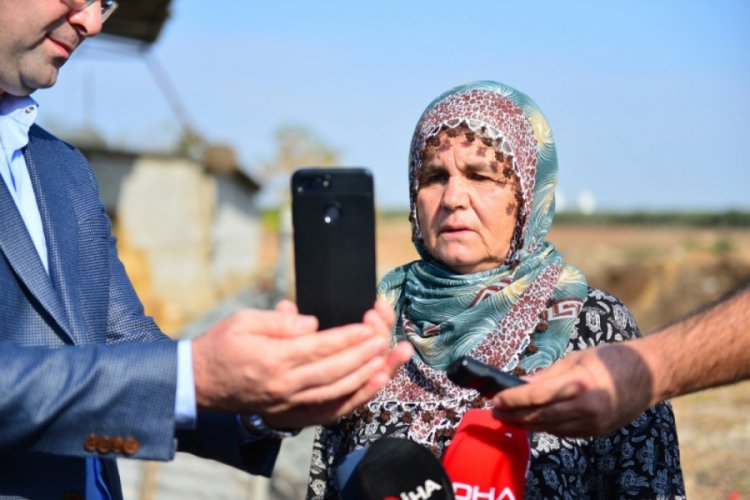 Koyunları çalınan Ayşe teyzenin gözyaşları dindi
