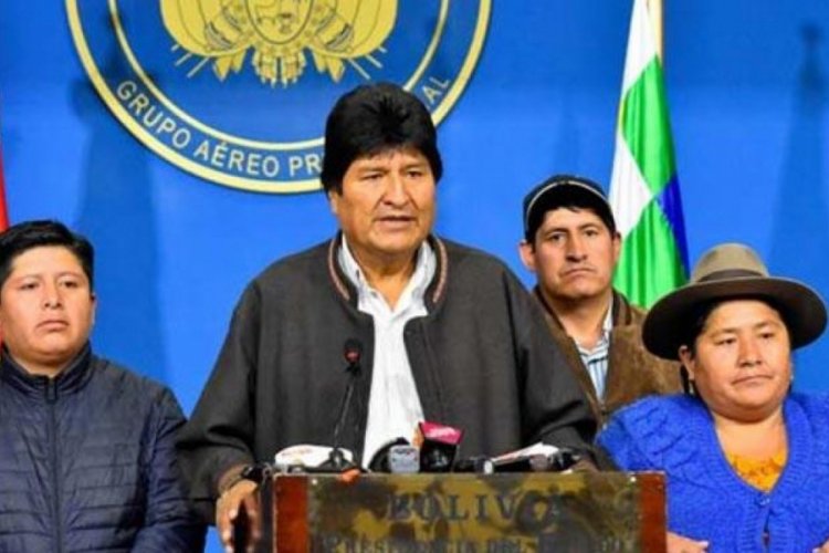 Bolivya'da Morales'i istifaya çağıran generale şok