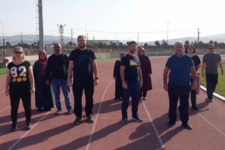 Ailecek spor yaptılar