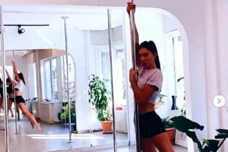 Şeyma Subaşı'nın direk dansı sosyal medyayı salladı