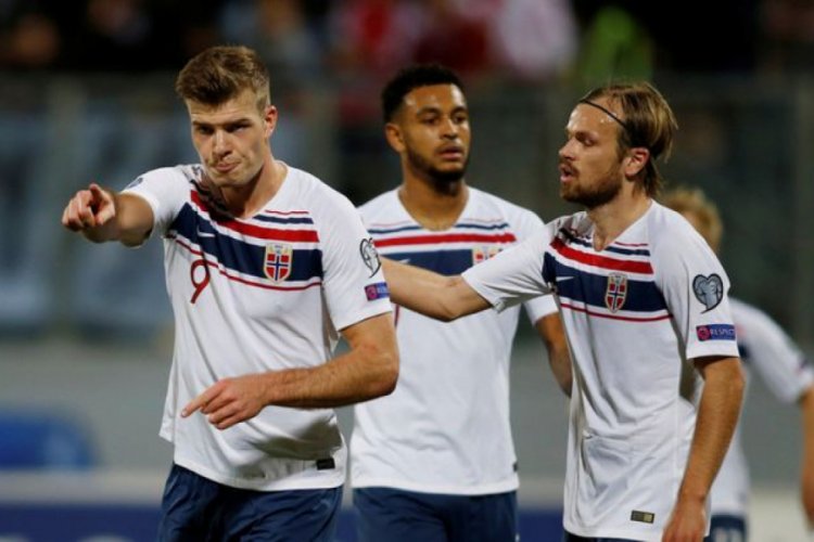Alexander Sörloth yine boş geçmedi Norveç kazandı