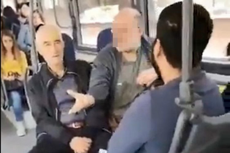 Otobüste iğrenç olay! ''Karşımda oturma kalk, gözüm sana kayıyor''