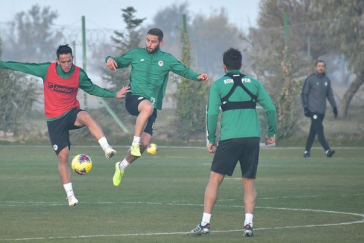 Konyaspor, Beşiktaş maçı hazırlıklarına yeniden başladı