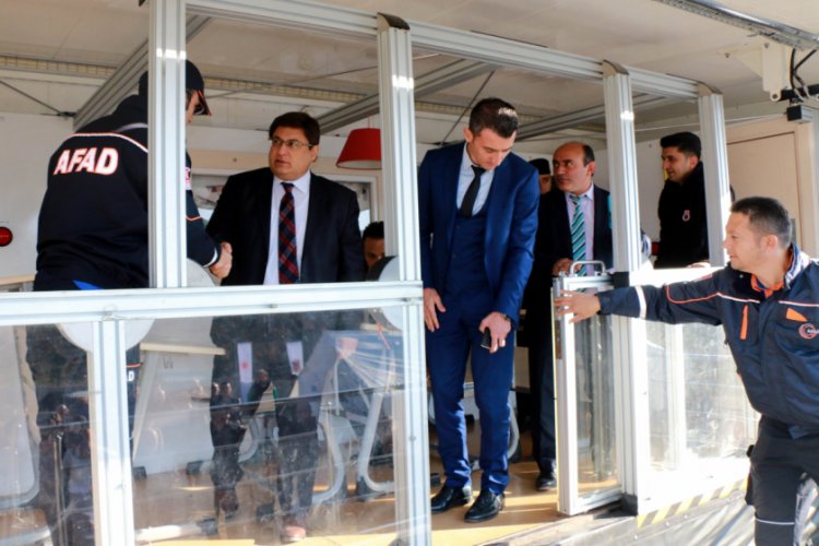 Mahkumlara afet eğitimi