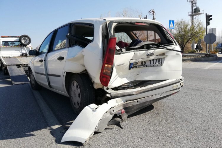 Zincirleme trafik kazası meydana geldi