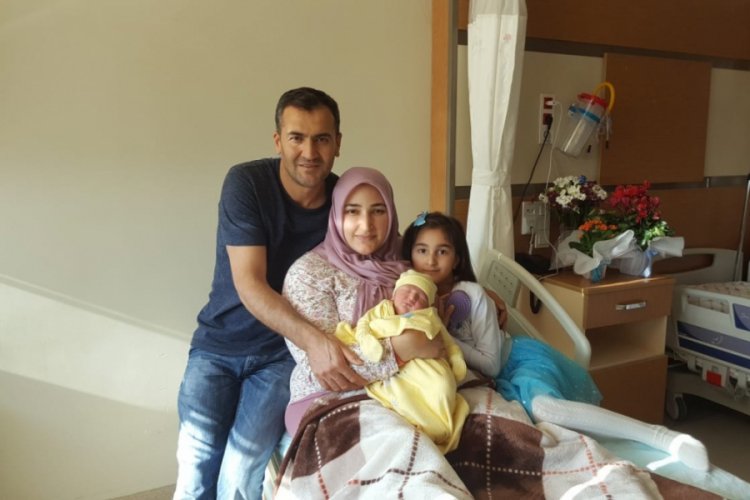 Beyazbal ailesinin ikinci çocuk sevinci