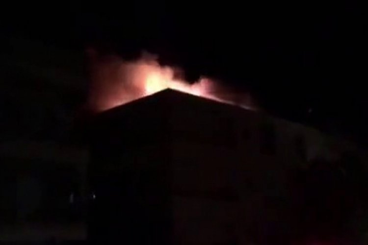 Kuşadası'nda yangın korkuttu