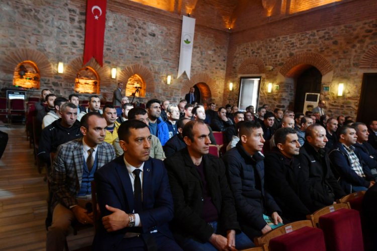 Bursa'da güvenlik görevlilerine farkındalık eğitimi
