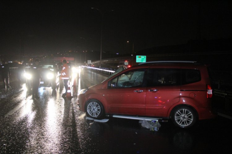 TEM Otoyolu'nda feci kaza: 1 ölü, 5 yaralı