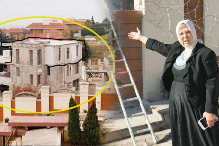 Unakıtan'ın villasının çatı katı yıkıldı: ''Hani ahde vefa''