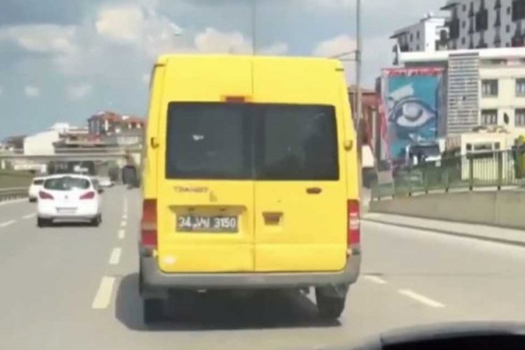 TEM ve Şile Otoyolu'nda ''makas'' terörü kamerada