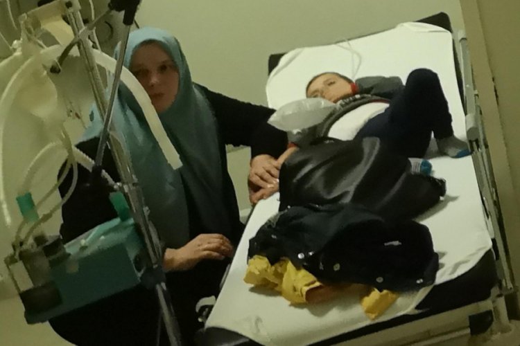 Bursa'da sobadan zehirlenen çocuk hastanelik oldu