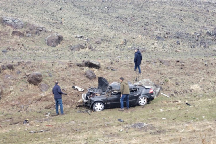 Elazığ'da astsubay kazada hayatını kaybetti
