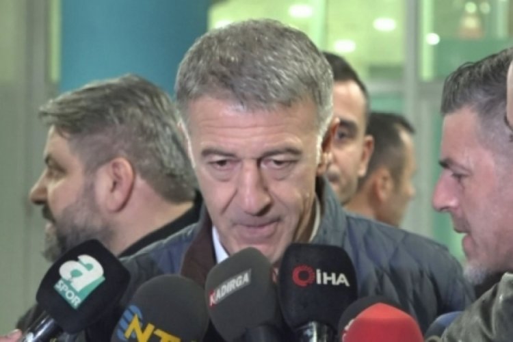 Ahmet Ağaoğlu: ''İnşallah son dakikalarda kaybettiğimiz puanları aramayız''