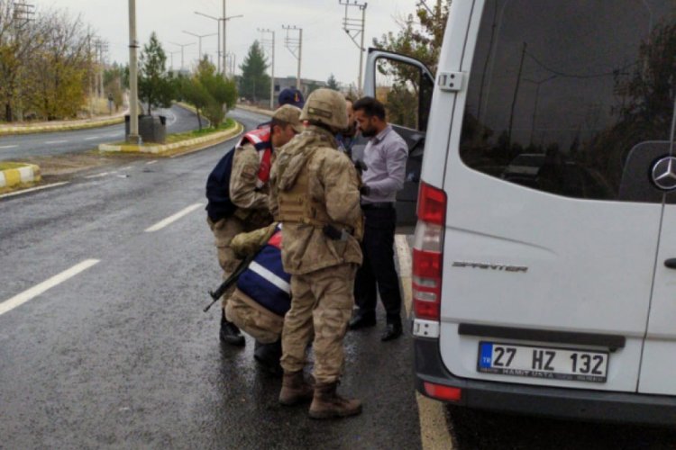 Jandarma trafik ekipleri kış lastiklerini denetledi