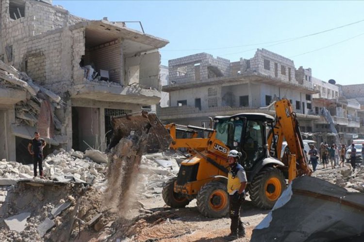 İdlib'de pazar yerini vurdu: 11 ölü, 20 yaralı