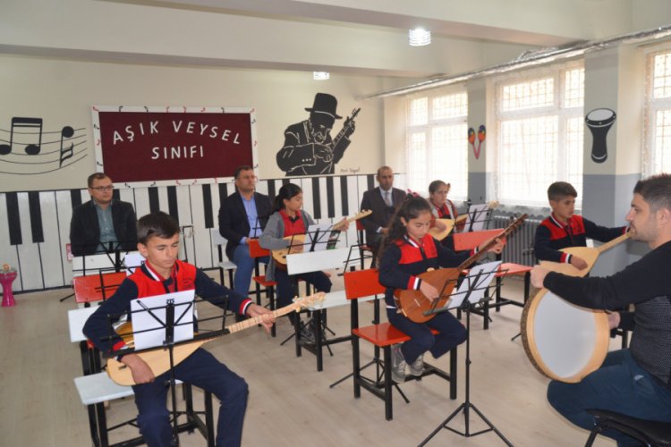 Aşık Veysel sınıfı açıldı