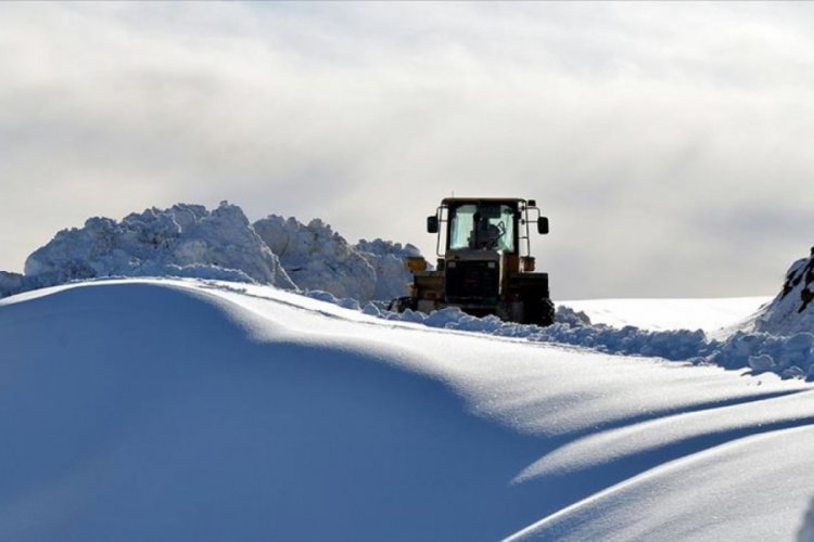 Van ve Muş'ta kardan kapanan yollar ulaşıma açıldı
