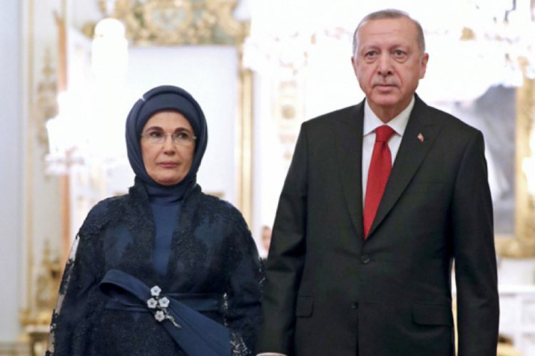 Cumhurbaşkanı Erdoğan, Buckingham Sarayındaki resepsiyona katıldı