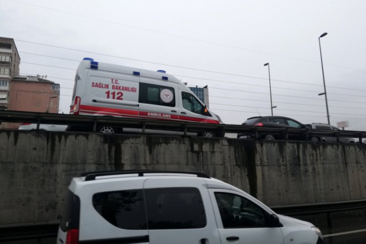 E-5'te dehşete düşüren olay: 1 yaralı