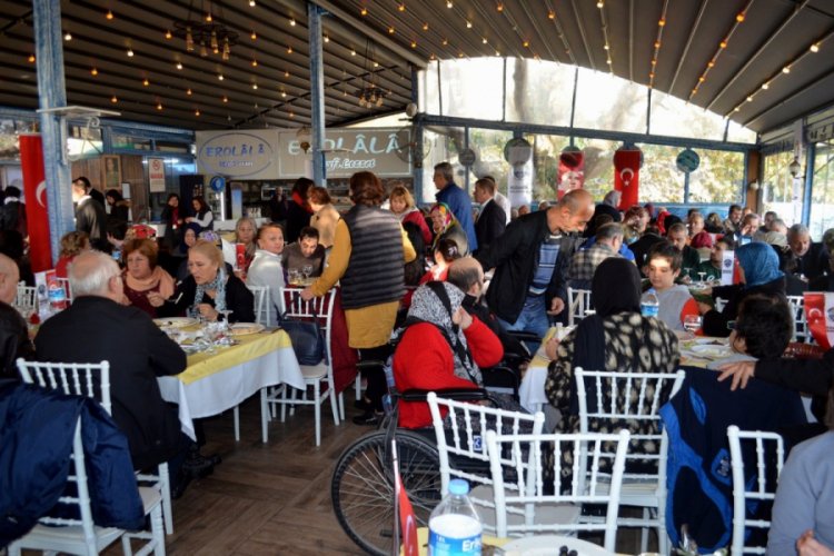Bursa Mudanya'da engelsiz kahvaltı