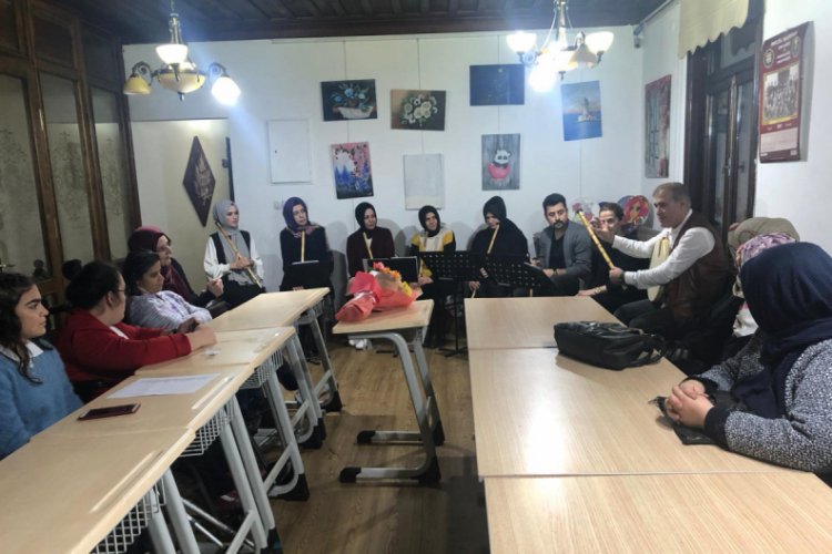 Bursa'da özel öğrencilere ney dinletisi
