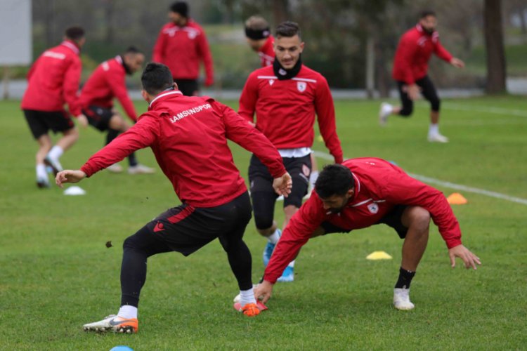 Samsunspor, Çaykur Rizespor maçı hazırlıklarını tamamladı