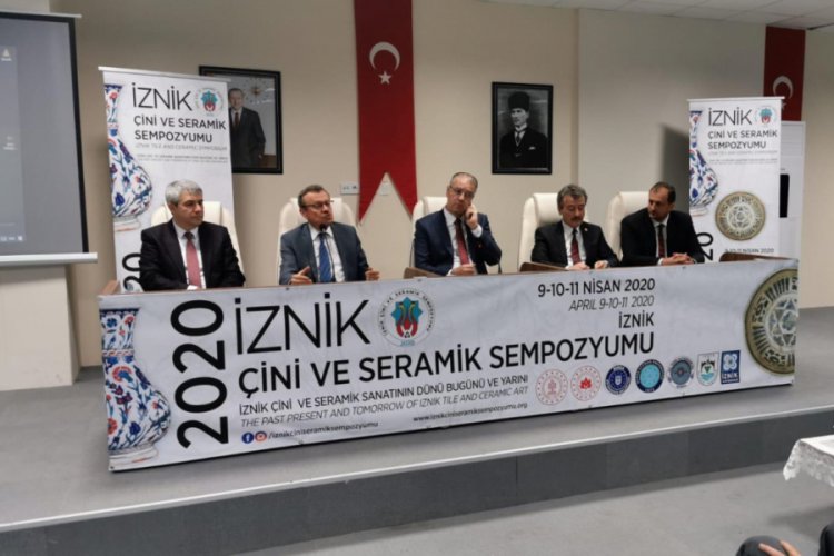 Bursa İznik'te merakla beklenen çini sempozyumu öncesi lansman toplantısı