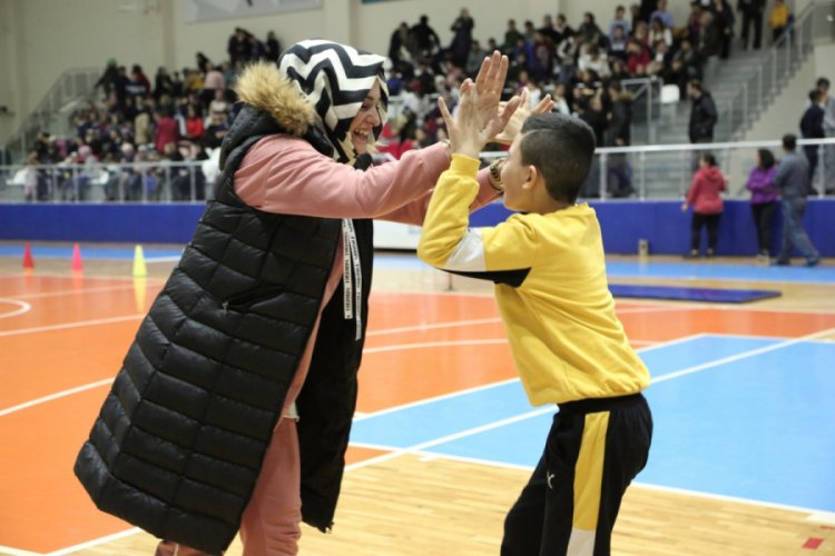 Bursa Nilüfer'de engelsiz spor festivali